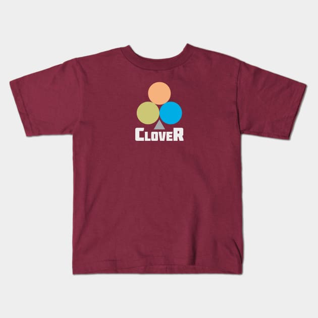 Clover The Poker Logo Kids T-Shirt by Toogoo